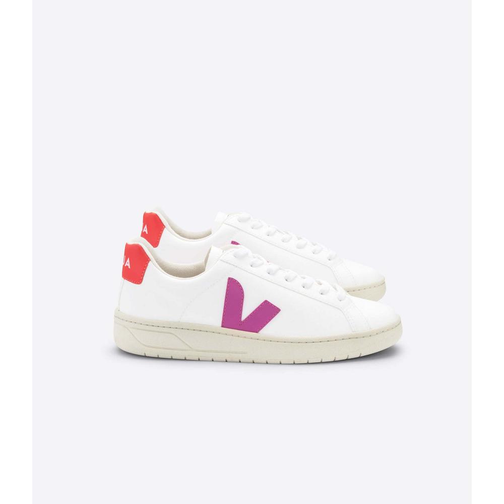 Veja URCA CWL Sneakers Dames White/Orange | NL 629ILH